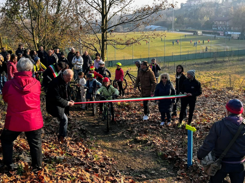 A Moncalvo l'inaugurazione del nuovo bike park